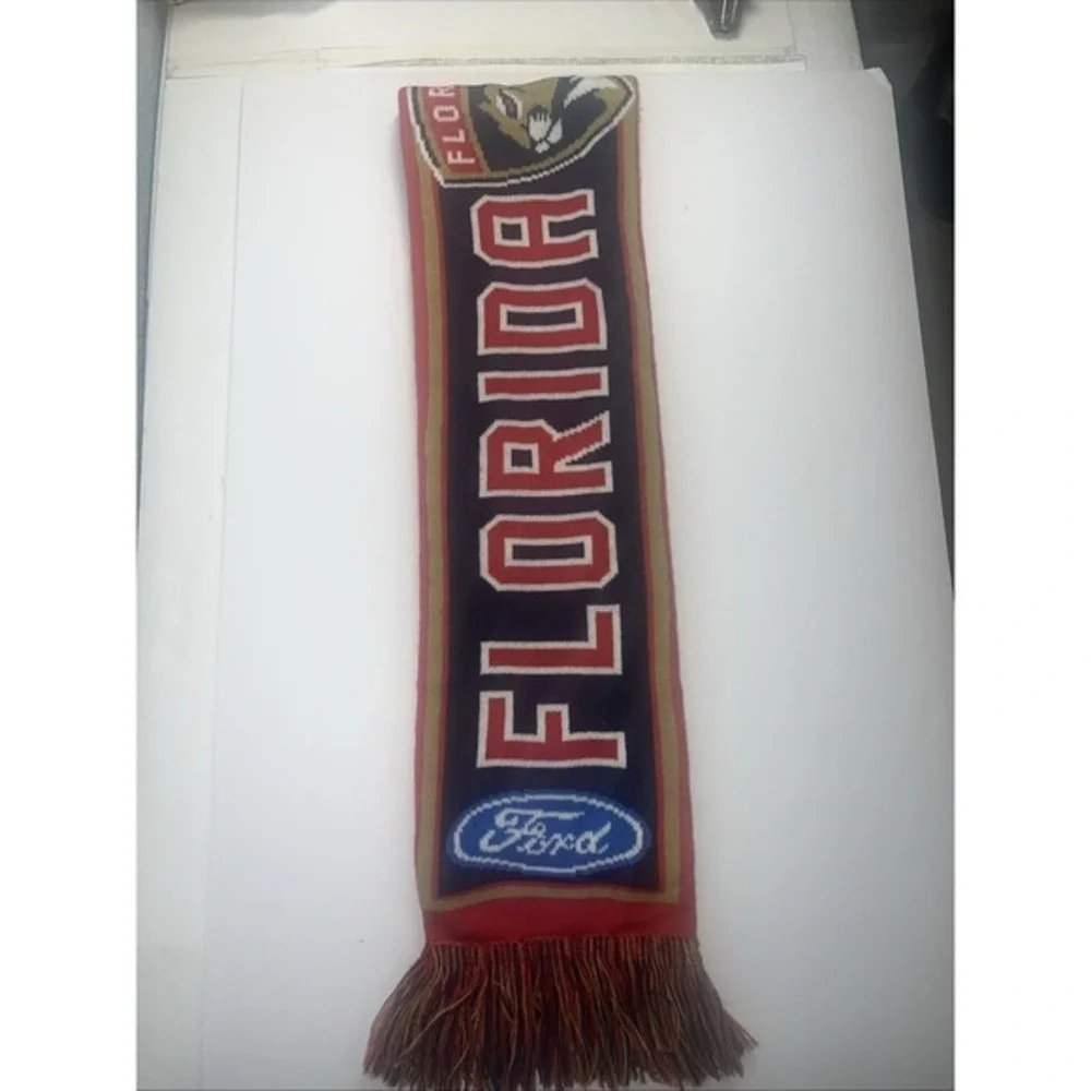 Florida Panthers Ford Sponsorship Hockey Stadium Scarf‎